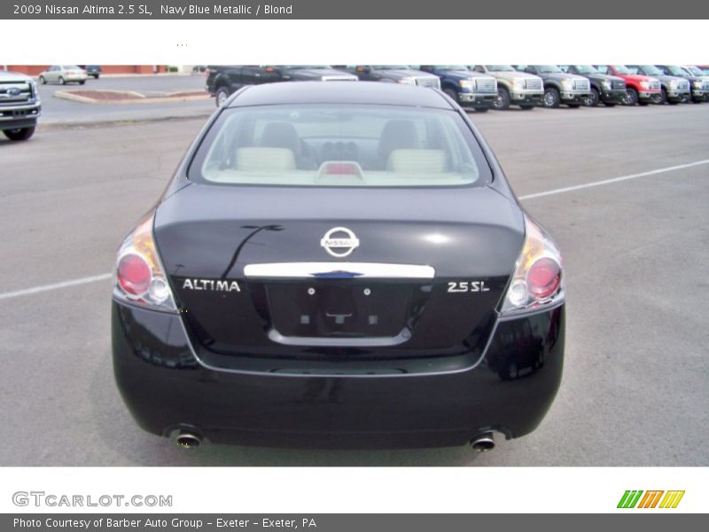 Navy Blue Metallic / Blond 2009 Nissan Altima 2.5 SL