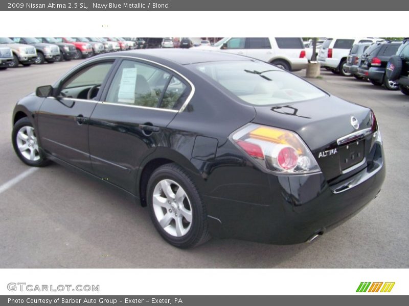 Navy Blue Metallic / Blond 2009 Nissan Altima 2.5 SL