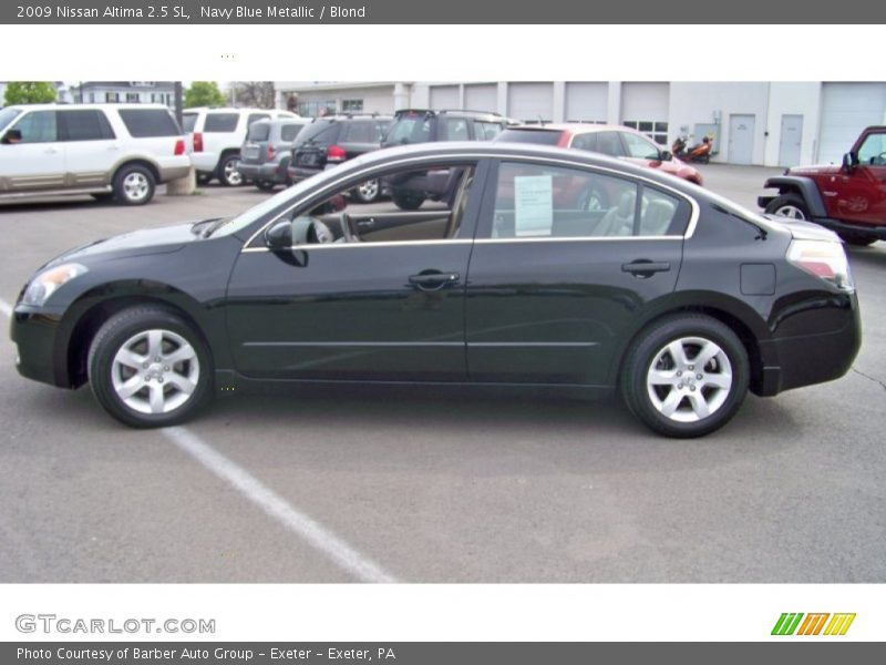 Navy Blue Metallic / Blond 2009 Nissan Altima 2.5 SL