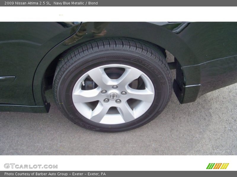 Navy Blue Metallic / Blond 2009 Nissan Altima 2.5 SL