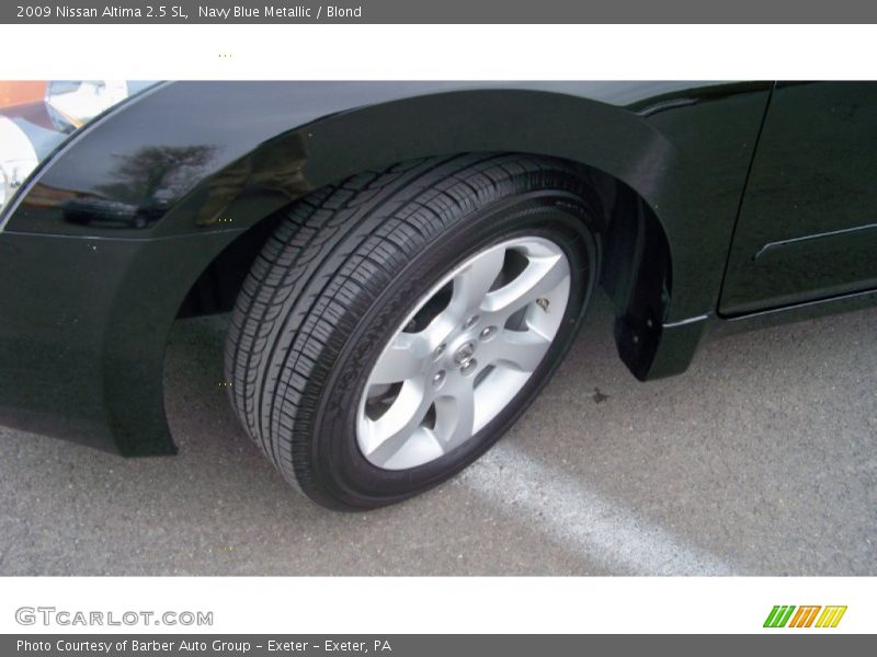 Navy Blue Metallic / Blond 2009 Nissan Altima 2.5 SL