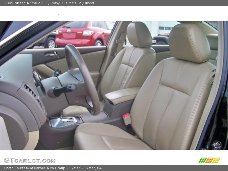 Navy Blue Metallic / Blond 2009 Nissan Altima 2.5 SL