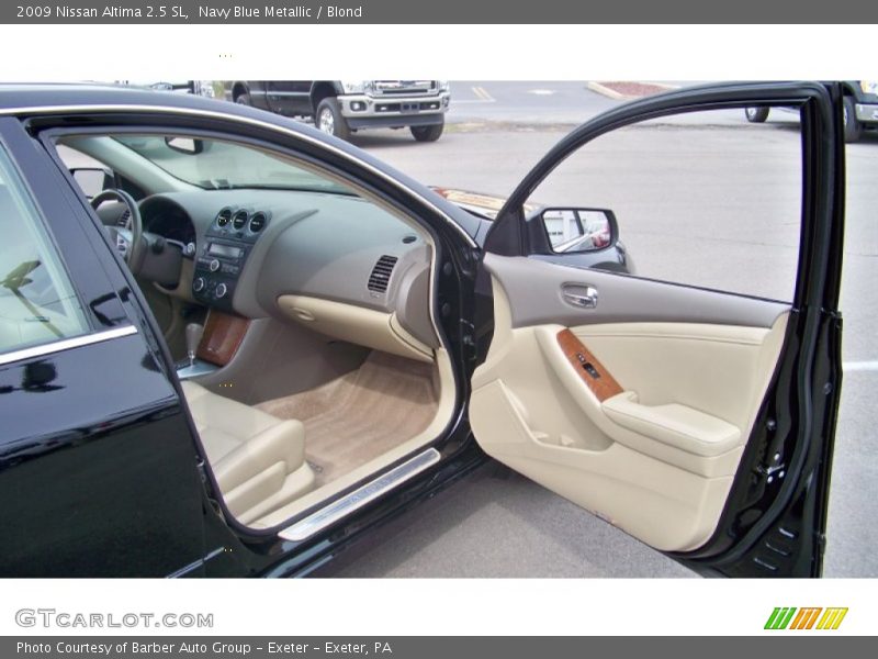 Navy Blue Metallic / Blond 2009 Nissan Altima 2.5 SL