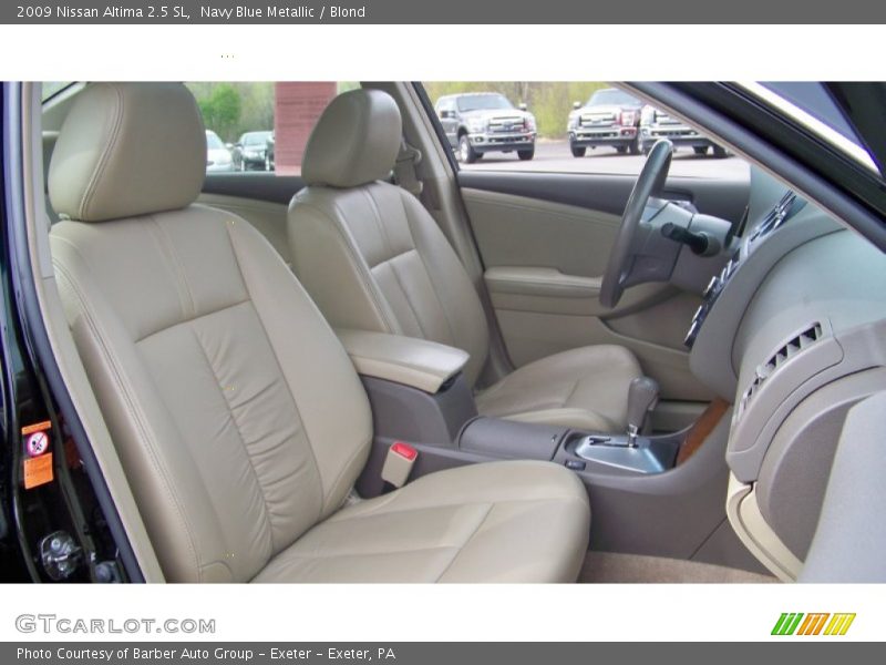 Navy Blue Metallic / Blond 2009 Nissan Altima 2.5 SL