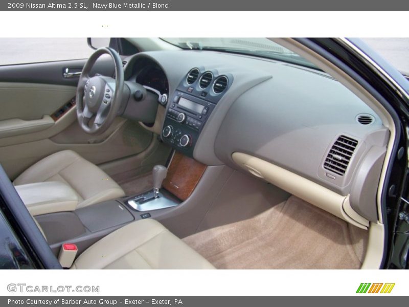 Navy Blue Metallic / Blond 2009 Nissan Altima 2.5 SL