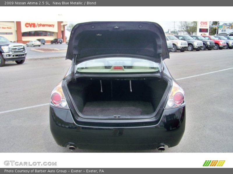 Navy Blue Metallic / Blond 2009 Nissan Altima 2.5 SL