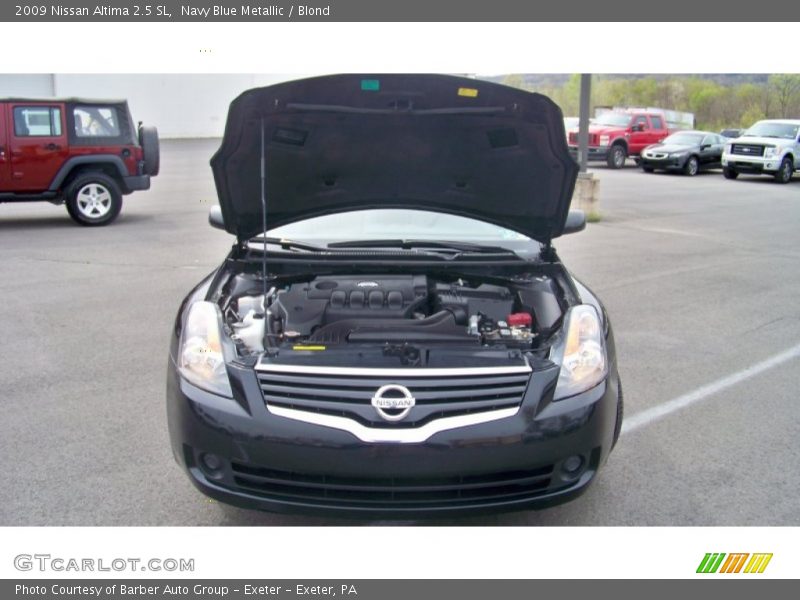 Navy Blue Metallic / Blond 2009 Nissan Altima 2.5 SL