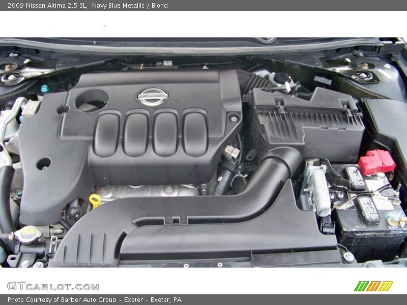 Navy Blue Metallic / Blond 2009 Nissan Altima 2.5 SL