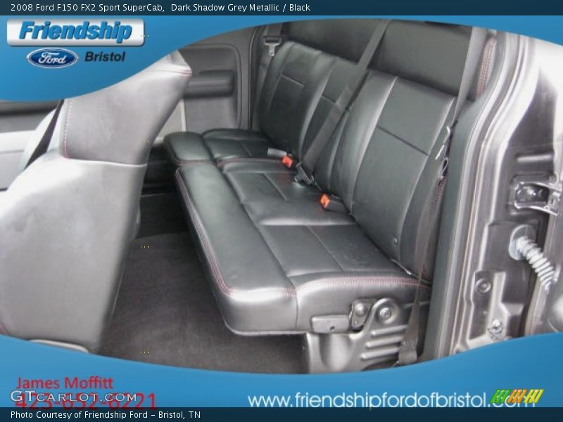 Dark Shadow Grey Metallic / Black 2008 Ford F150 FX2 Sport SuperCab