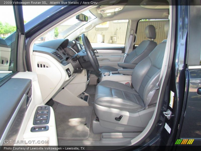 Atlantis Blue Metallic / Aero Grey 2009 Volkswagen Routan SEL