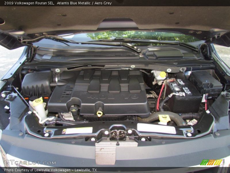 Atlantis Blue Metallic / Aero Grey 2009 Volkswagen Routan SEL