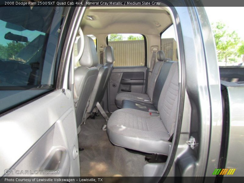 Mineral Gray Metallic / Medium Slate Gray 2008 Dodge Ram 2500 SXT Quad Cab 4x4