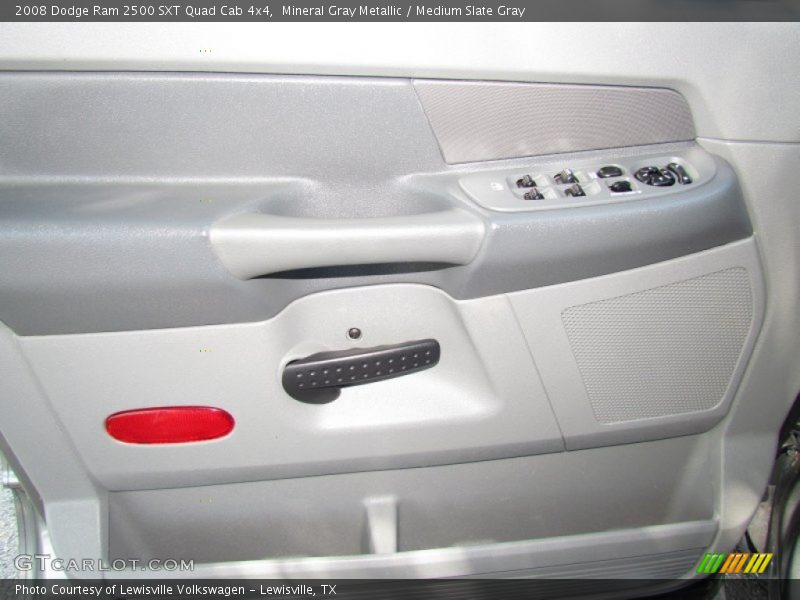 Mineral Gray Metallic / Medium Slate Gray 2008 Dodge Ram 2500 SXT Quad Cab 4x4
