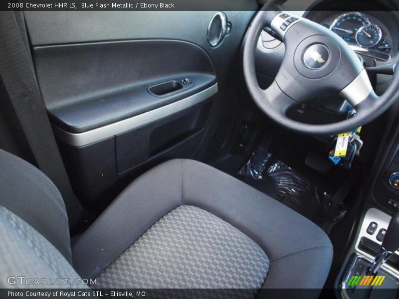Blue Flash Metallic / Ebony Black 2008 Chevrolet HHR LS
