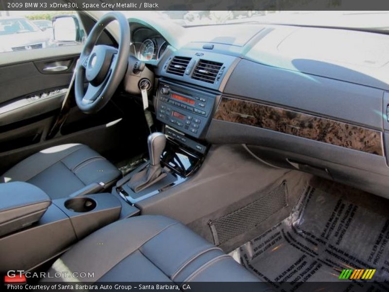 Space Grey Metallic / Black 2009 BMW X3 xDrive30i
