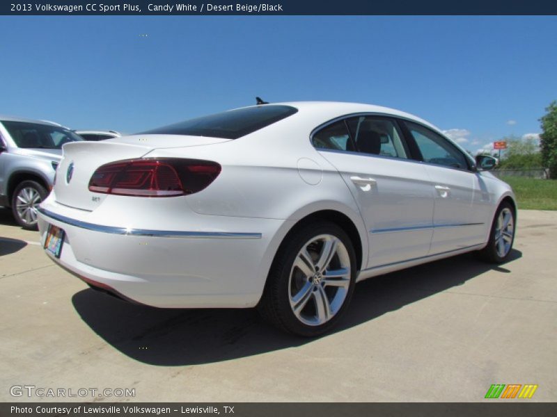 Candy White / Desert Beige/Black 2013 Volkswagen CC Sport Plus