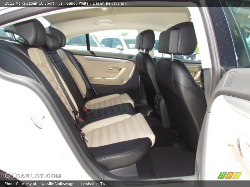 Candy White / Desert Beige/Black 2013 Volkswagen CC Sport Plus