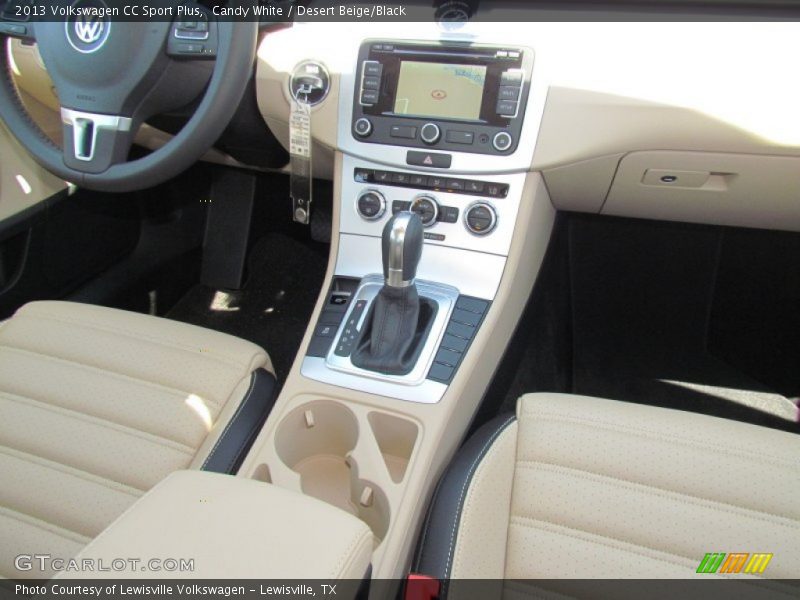 Candy White / Desert Beige/Black 2013 Volkswagen CC Sport Plus