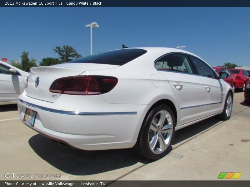 Candy White / Black 2013 Volkswagen CC Sport Plus