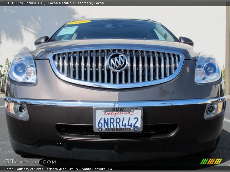 Cocoa Metallic / Cashmere/Cocoa 2011 Buick Enclave CXL