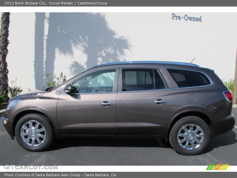 Cocoa Metallic / Cashmere/Cocoa 2011 Buick Enclave CXL