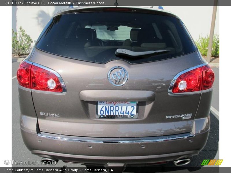 Cocoa Metallic / Cashmere/Cocoa 2011 Buick Enclave CXL