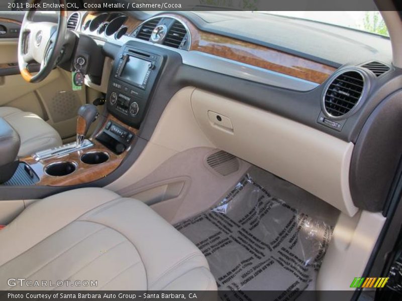 Cocoa Metallic / Cashmere/Cocoa 2011 Buick Enclave CXL