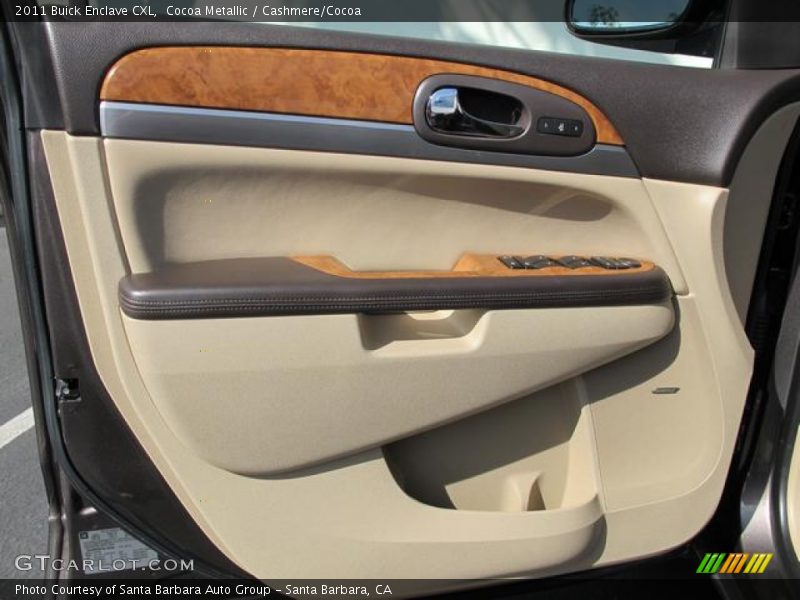 Cocoa Metallic / Cashmere/Cocoa 2011 Buick Enclave CXL