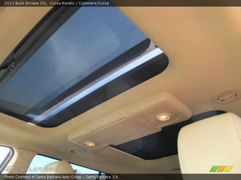 Cocoa Metallic / Cashmere/Cocoa 2011 Buick Enclave CXL