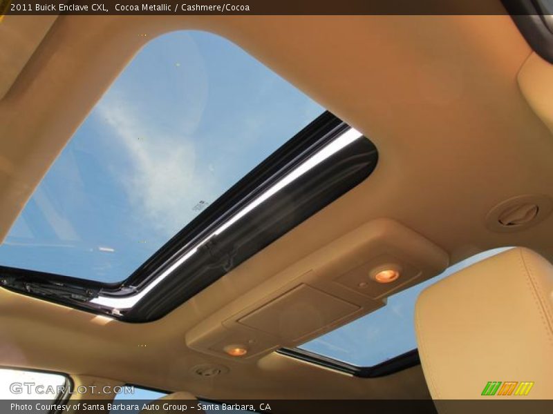 Cocoa Metallic / Cashmere/Cocoa 2011 Buick Enclave CXL
