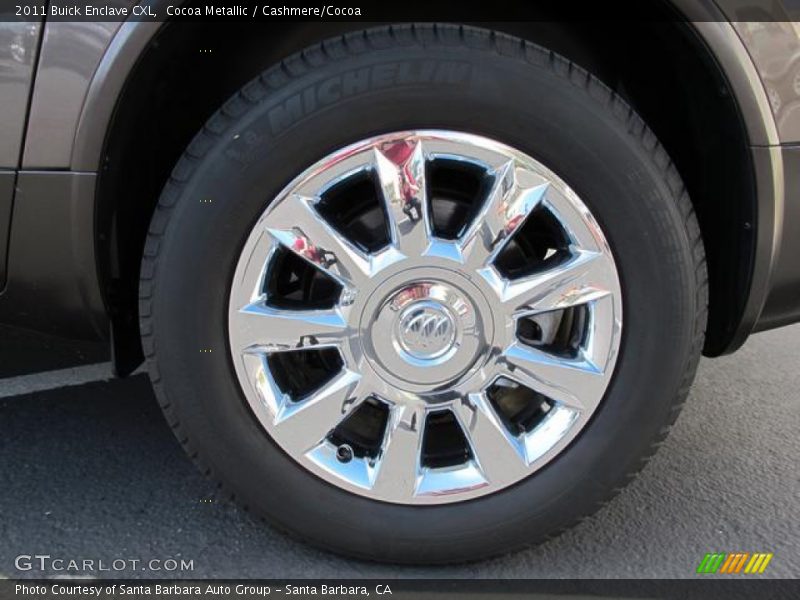 Cocoa Metallic / Cashmere/Cocoa 2011 Buick Enclave CXL