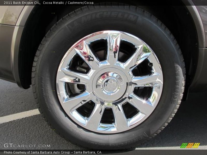 Cocoa Metallic / Cashmere/Cocoa 2011 Buick Enclave CXL