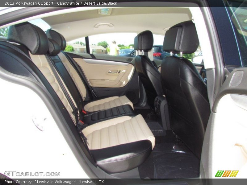  2013 CC Sport Desert Beige/Black Interior