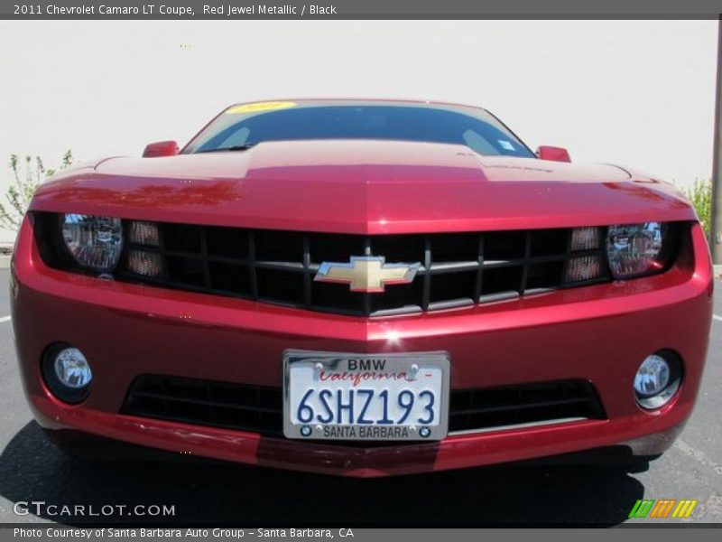 Red Jewel Metallic / Black 2011 Chevrolet Camaro LT Coupe