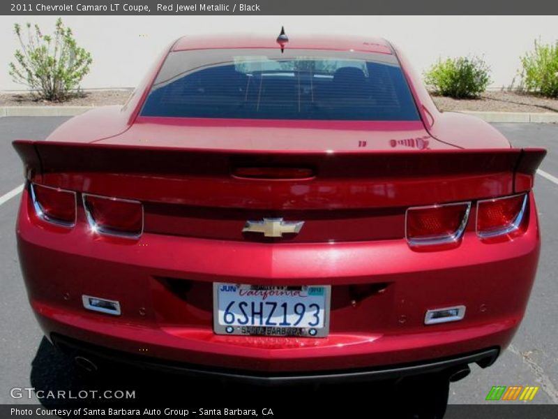 Red Jewel Metallic / Black 2011 Chevrolet Camaro LT Coupe