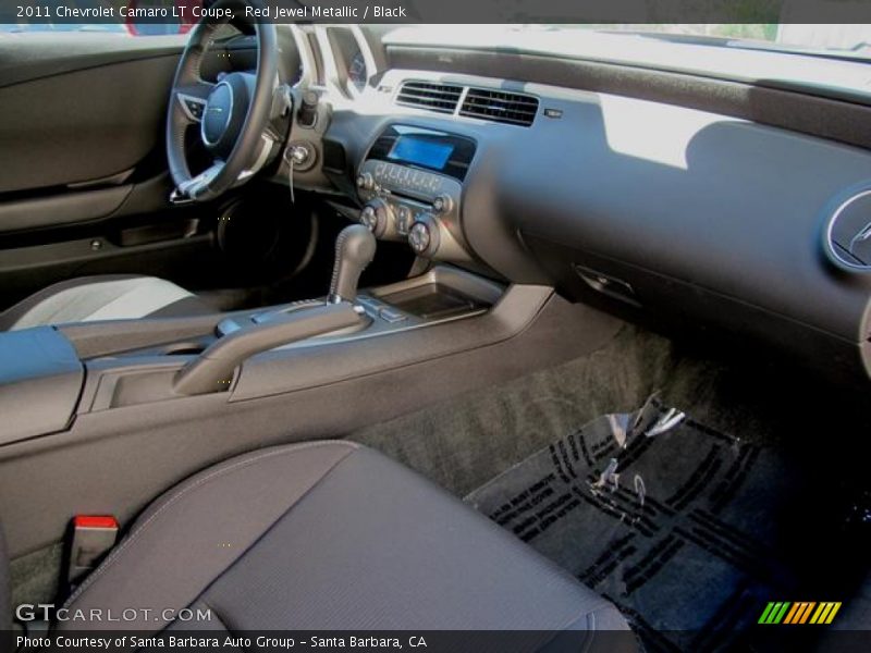 Red Jewel Metallic / Black 2011 Chevrolet Camaro LT Coupe
