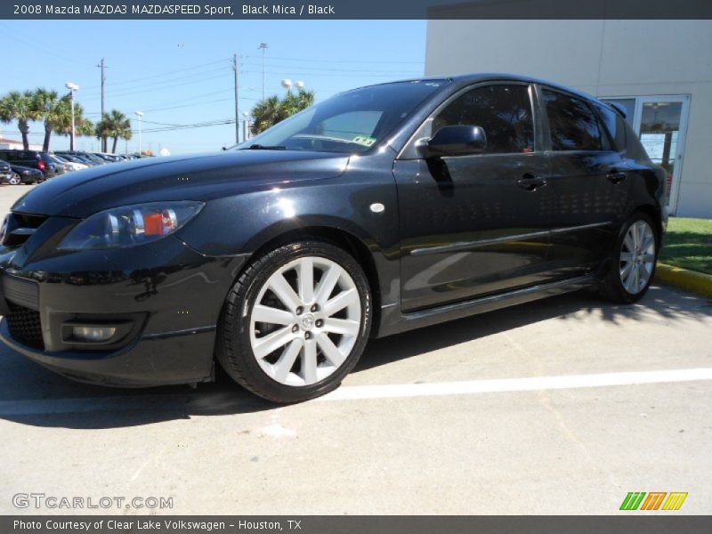 Black Mica / Black 2008 Mazda MAZDA3 MAZDASPEED Sport