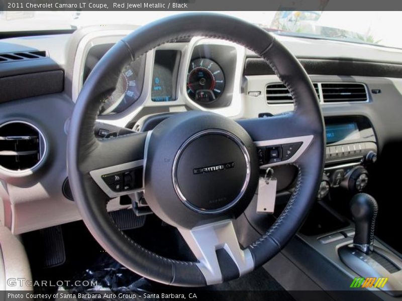 Red Jewel Metallic / Black 2011 Chevrolet Camaro LT Coupe
