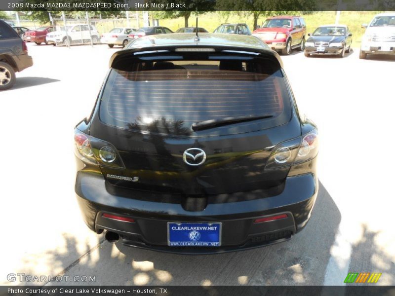 Black Mica / Black 2008 Mazda MAZDA3 MAZDASPEED Sport