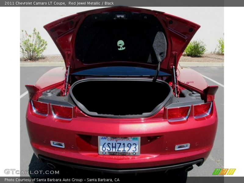Red Jewel Metallic / Black 2011 Chevrolet Camaro LT Coupe