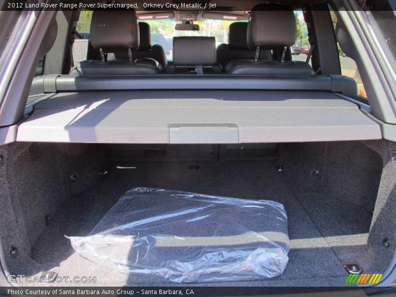 Orkney Grey Metallic / Jet 2012 Land Rover Range Rover Supercharged