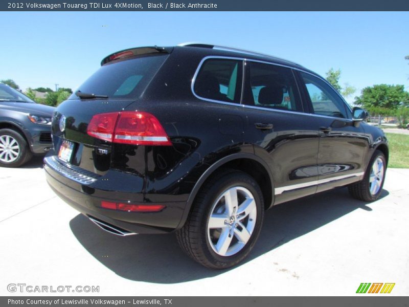 Black / Black Anthracite 2012 Volkswagen Touareg TDI Lux 4XMotion