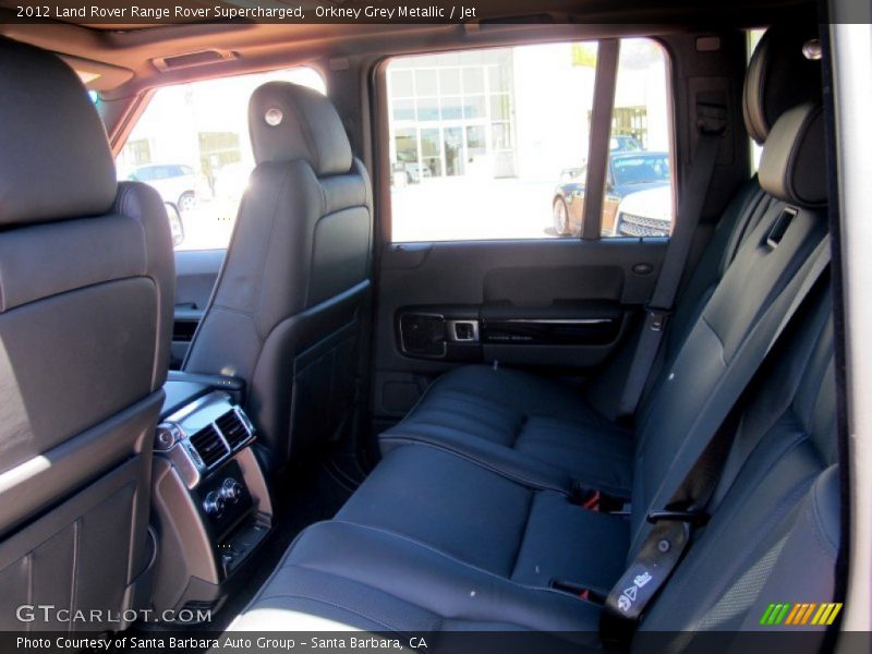 Orkney Grey Metallic / Jet 2012 Land Rover Range Rover Supercharged