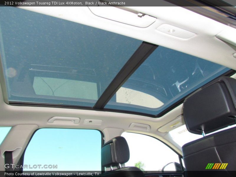 Black / Black Anthracite 2012 Volkswagen Touareg TDI Lux 4XMotion