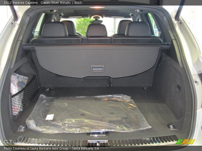 Classic Silver Metallic / Black 2012 Porsche Cayenne