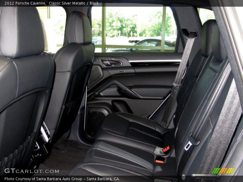 Classic Silver Metallic / Black 2012 Porsche Cayenne