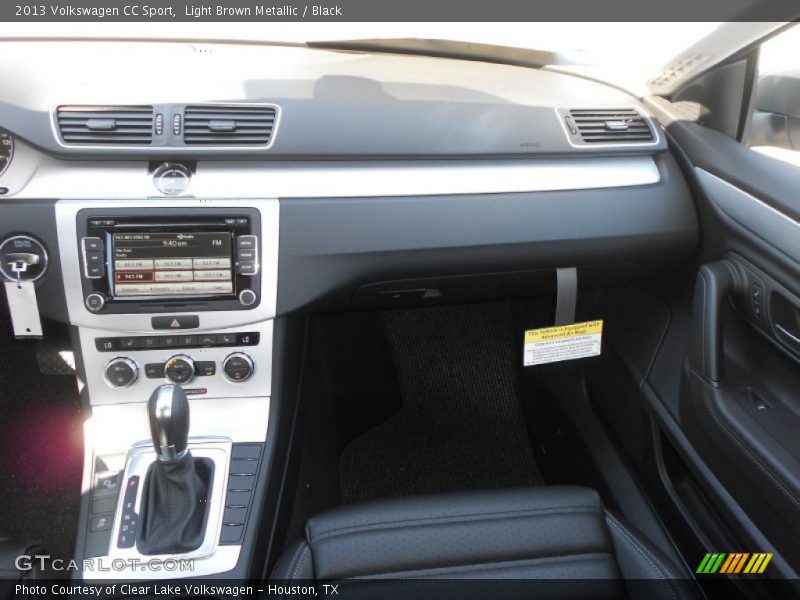 Light Brown Metallic / Black 2013 Volkswagen CC Sport