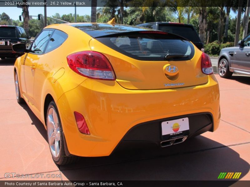 26.2 Yellow / Black 2012 Hyundai Veloster
