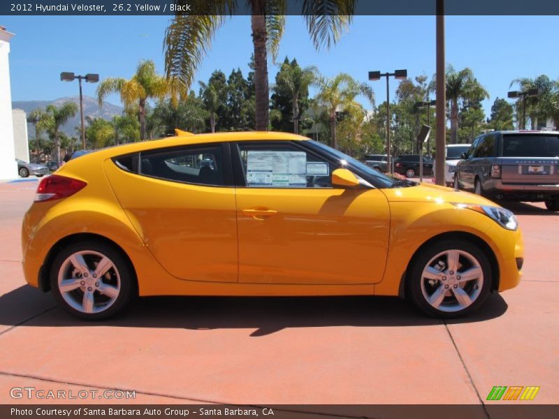 26.2 Yellow / Black 2012 Hyundai Veloster