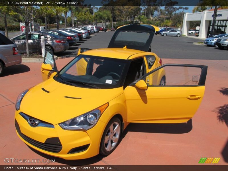  2012 Veloster  26.2 Yellow